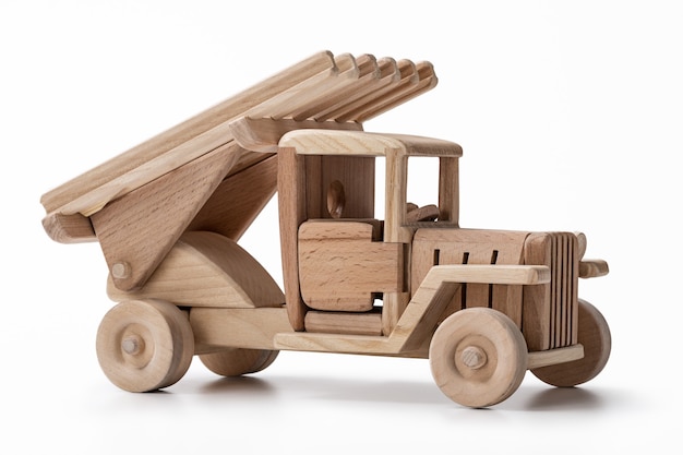 car made with wood