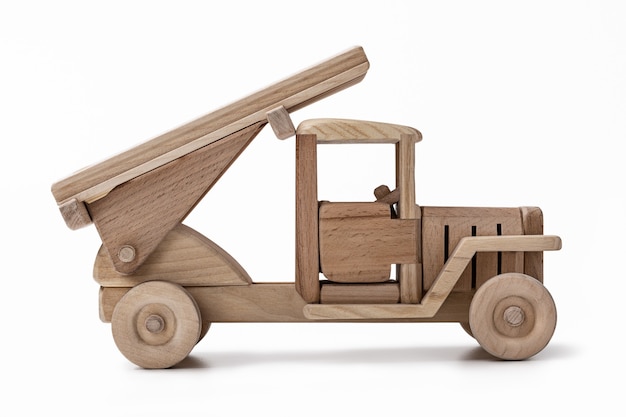 car made with wood