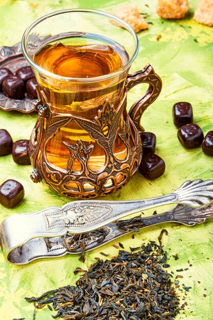 Premium Photo Traditional Arabic Tea