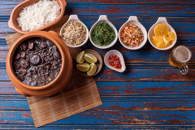 Premium Photo Traditional Brazilian Feijoada On The Table