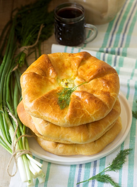 Premium Photo | Traditional homemade romanian and moldovan pies ...