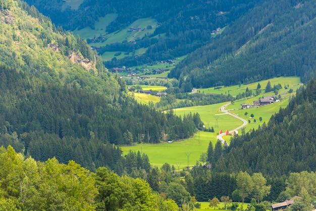 Premium Photo | Traditional houses in alps