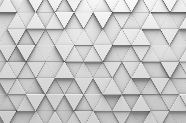 Triangular tiles 3d pattern wall | Premium Photo