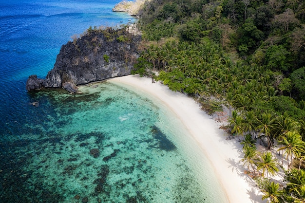 Premium Photo Tropical Beach In El Nido Palawan Philippines