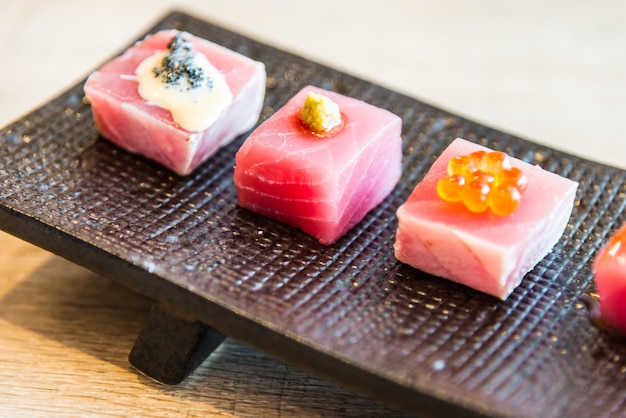 Free Photo | Tuna sashimi