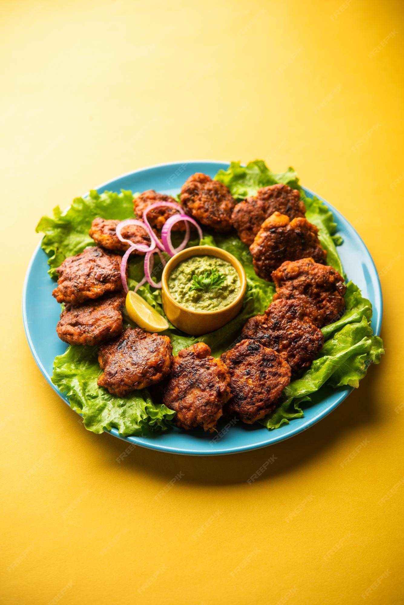 Premium Photo | Tunde ke kabab, also known as buffalo, chicken or meat ...