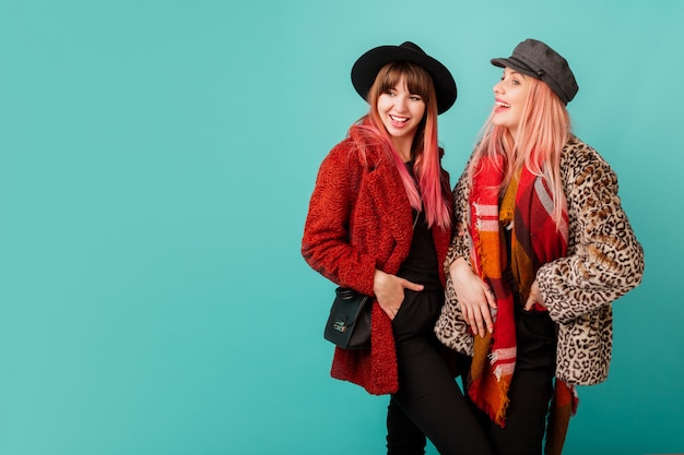 stylish faux fur coats