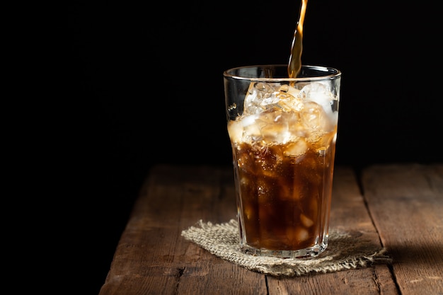 Two glasses of cold coffee. Photo | Premium Download