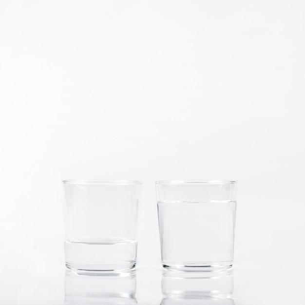 Free Photo Two Glasses Of Water