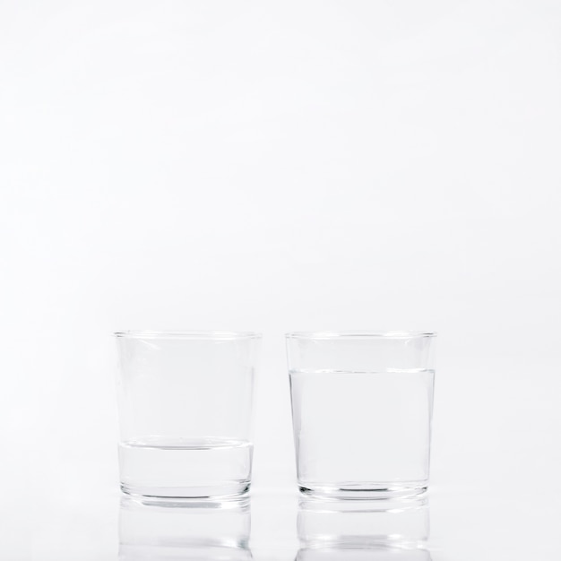 Free Photo Two Glasses Of Water