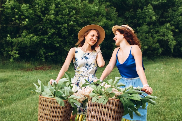 spring dresses and hats