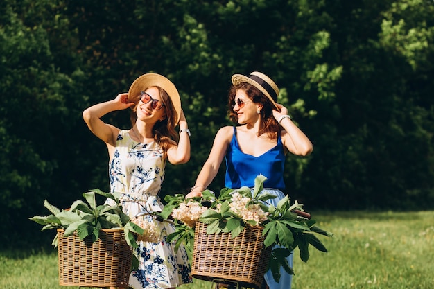 spring dresses and hats