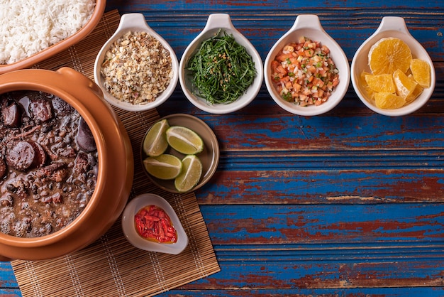 Premium Photo Typical Brazilian Dish Called Feijoada Made With Black