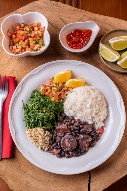 Premium Photo | Typical brazilian dish called feijoada made with black ...