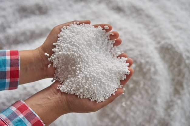 Premium Photo | Urea fertilizer in farmer hands