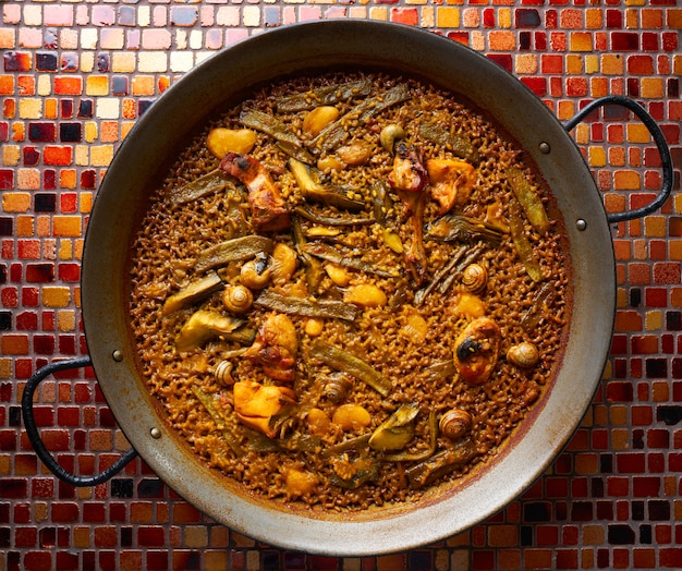 Valencian Paella Recipe Rabbit