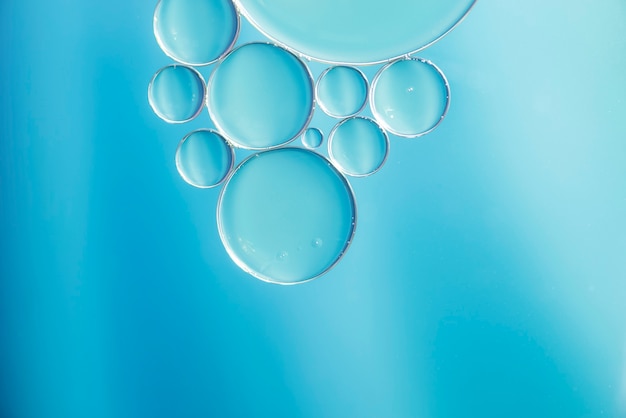 Various abstract turquoise bubbles texture Photo | Free Download