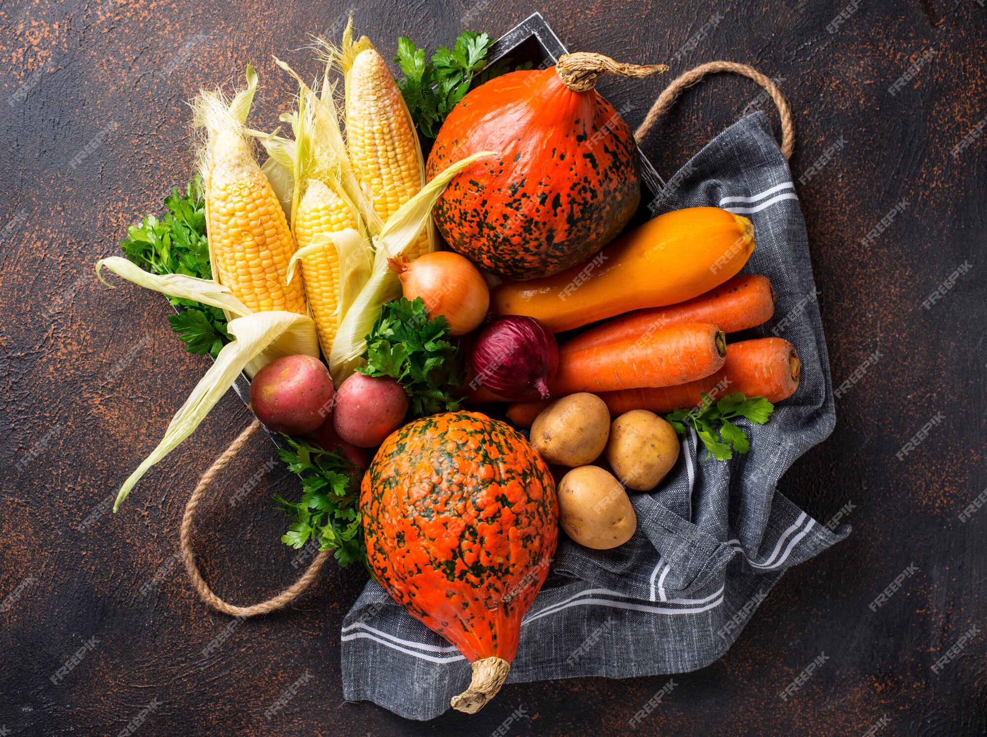 Autumn Vegetables In India