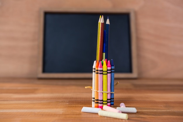 Free Photo | Various crayons and colored pencils