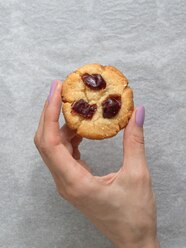 Premium Photo Vegan Tahini Date Cookies Gluten free Close Up