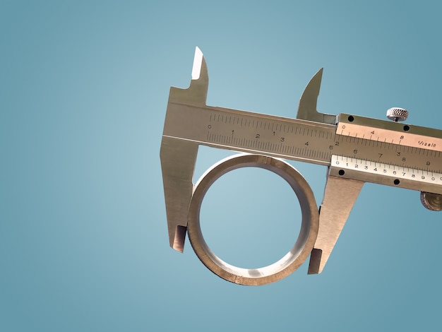 how to measure thickness using vernier caliper