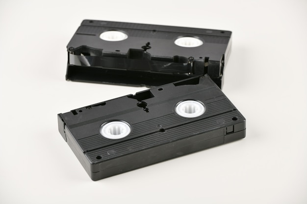 Premium Photo | Videotape. media pop culture of the 80s. video ...