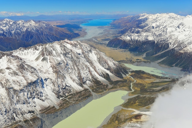 Premium Photo View Of Aoraki Mount Cook National Park South Island New Zealand