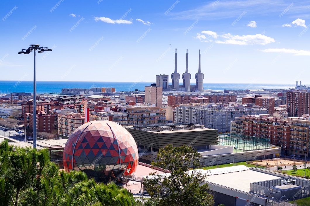 Free Photo | View of badalona. spain