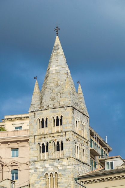 Premium Photo View At Basilica Di Santa Maria Delle Vigne In Genoa Italy