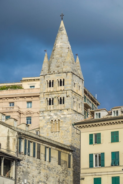 Premium Photo View At Basilica Di Santa Maria Delle Vigne In Genoa Italy