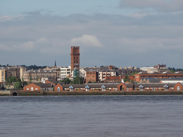 Premium Photo | View of birkenhead in liverpool