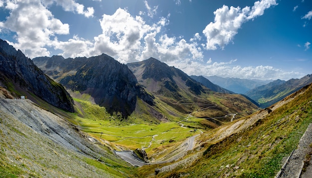 Premium Photo | View Of Col Du Tourmalet In Pyrenees Mountains