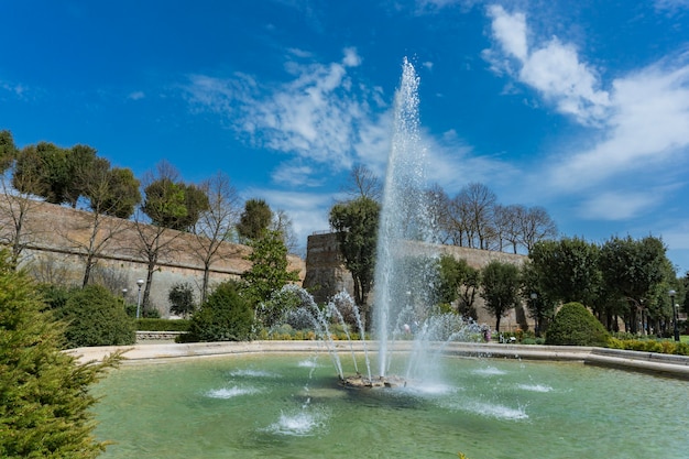 Premium Photo | View at fontana di san prospero in siena, italy