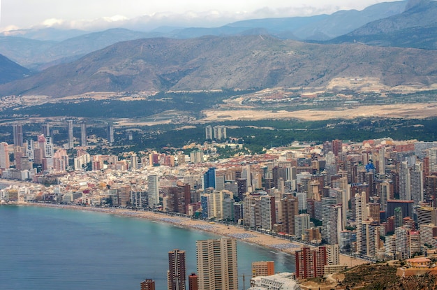 Premium Photo | View from an airplane of the magnificent and touristic ...