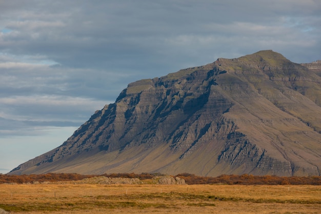 Premium Photo | View from snaefellsnes peninsula in west iceland.