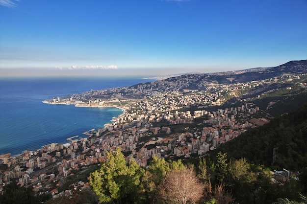 Premium Photo | The view on jounieh, lebanon