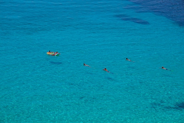 View Of The Most Famous Sea Place Of Lampedusa Spiaggia Dei