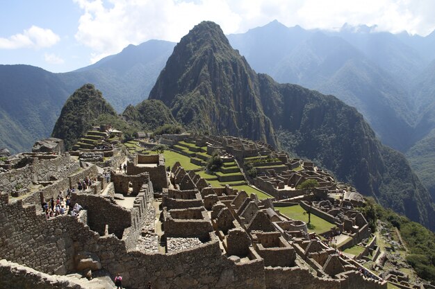 Premium Photo View Of One Of The Wonders Of The World Machu Picchu Peru