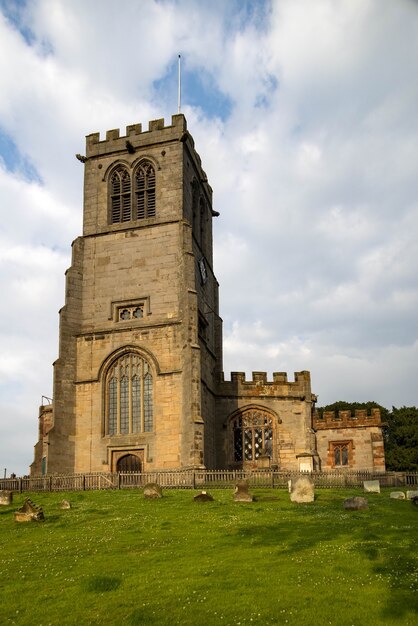 Premium Photo | View of st.chads church in hanmer, wales