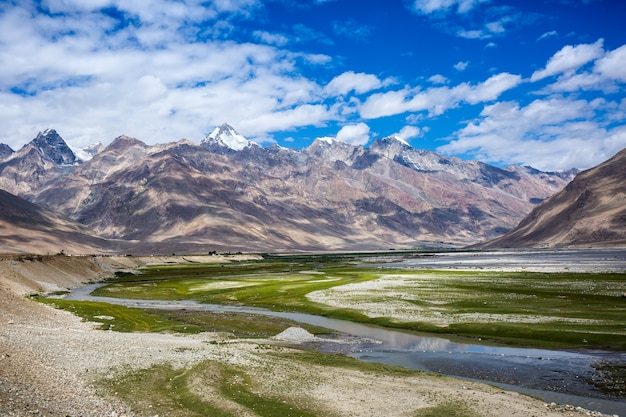 Premium Photo | View of zanskar valley