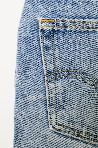 Free Photo | Vintage blue jeans close-up
