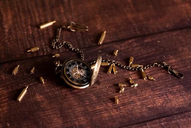 pocket watch with timer