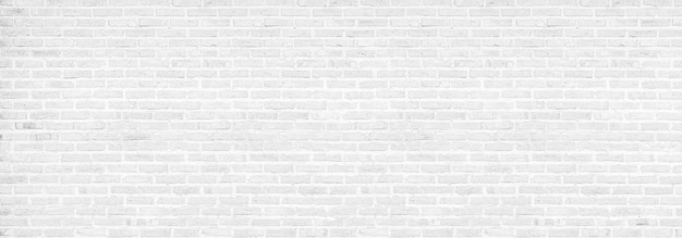 Premium Photo | Vintage white brick wall texture background