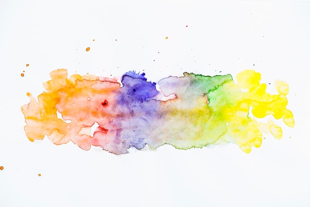 Free Photo | Vivid watercolor brush stroke texture background