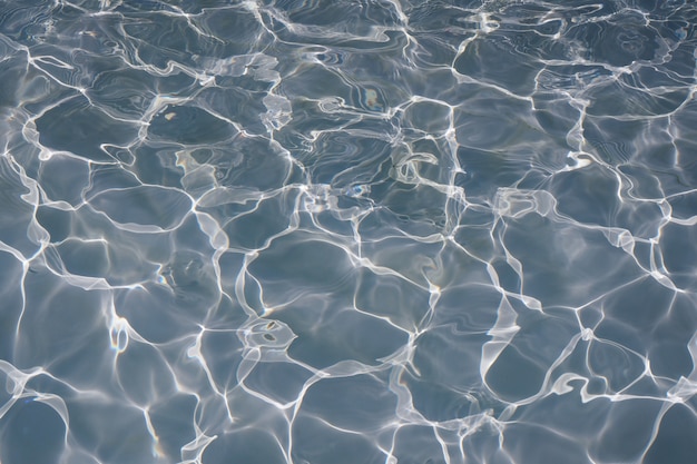 Premium Photo | Water surface with bright sun light reflections