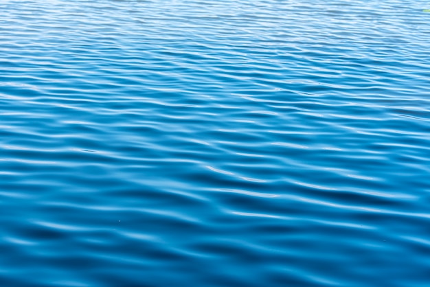 Premium Photo | Water surface with ripple, sea background, top view