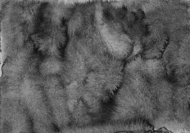 水彩の黒背景テクスチャ 水彩抽象古いモノクロの暗い木炭オーバーレイ プレミアム写真