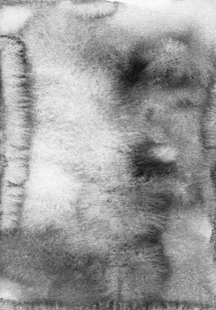 水彩の穏やかな灰色の背景テクスチャ 紙にモノクロの汚れ プレミアム写真