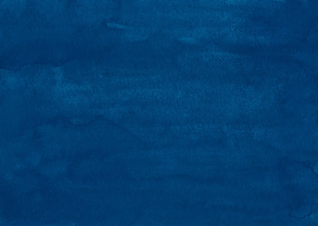 Premium Photo | Watercolor dark indigo blue background painting