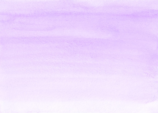 水彩ラベンダーと白い背景のテクスチャ アクアレルパステルパープルブラシストロークの背景 水平テンプレート プレミアム写真